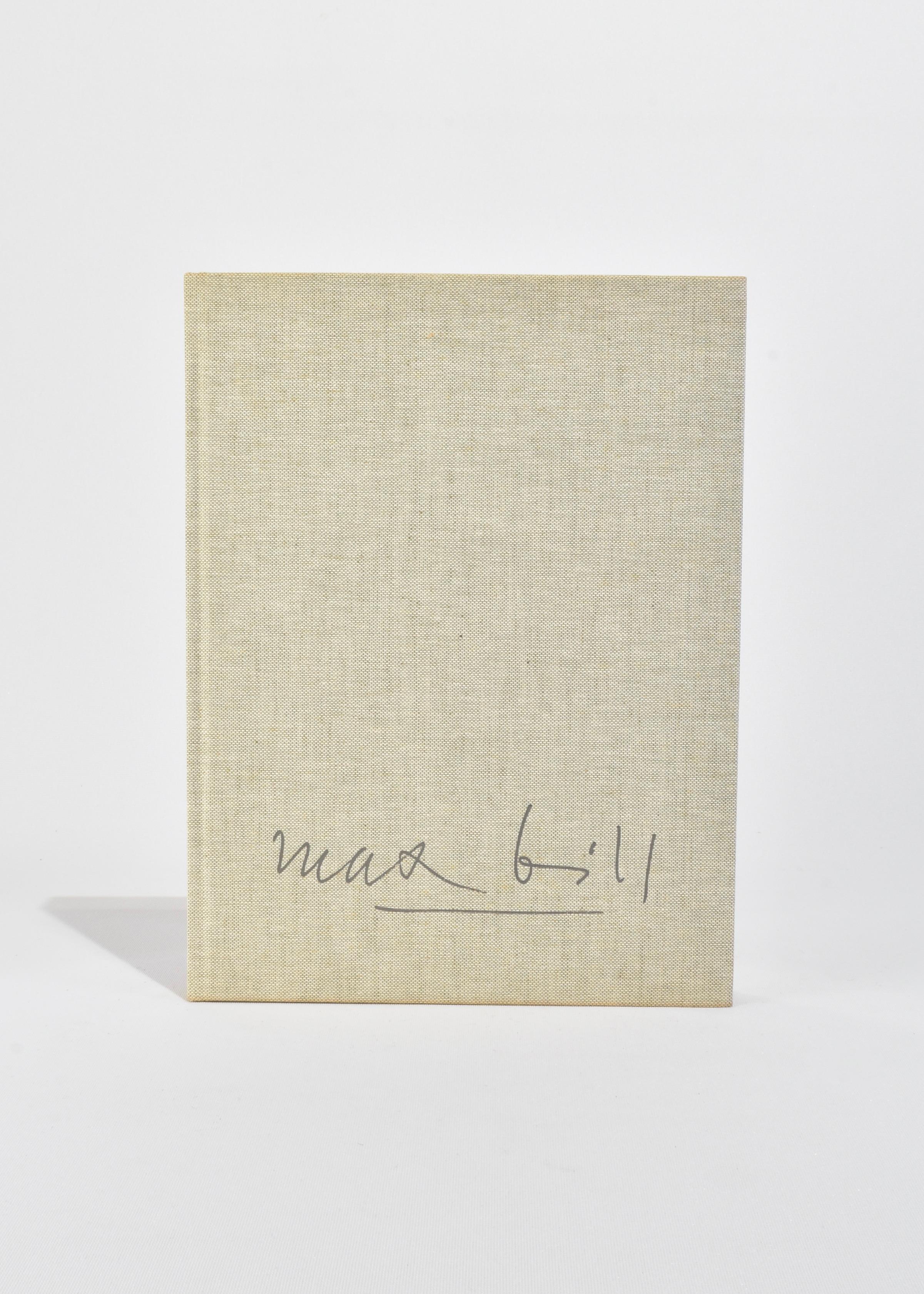 Livre Max Bill, 1977 Bon état à Richmond, VA