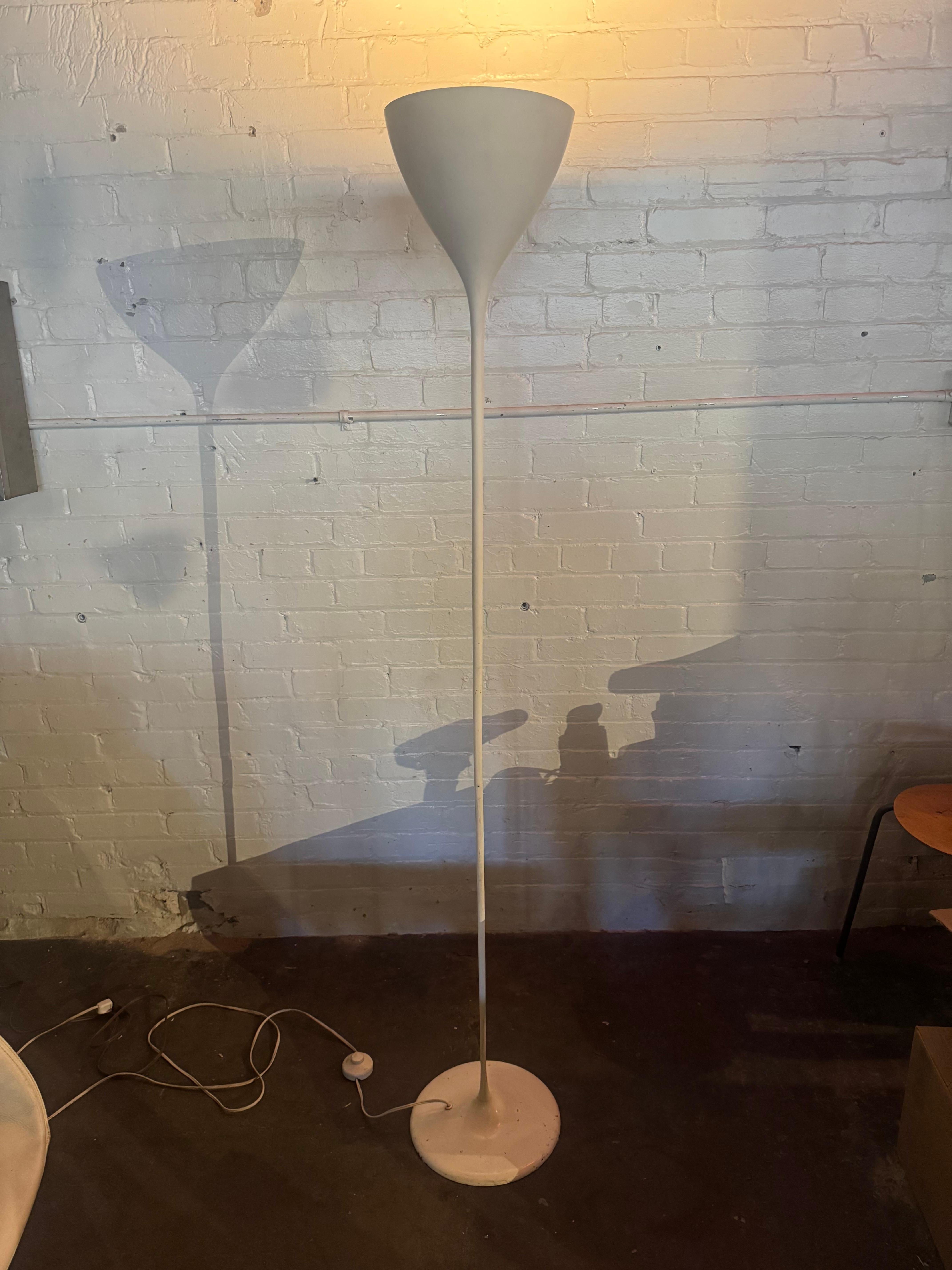 Mid-20th Century Max Bill Iconic Tulip Floor Lamp / Torchère for BAG, Switzerland, 1960 For Sale