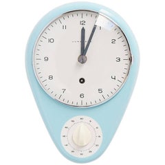 Vintage Max Bill Junghans Kitchen Clock, 1953