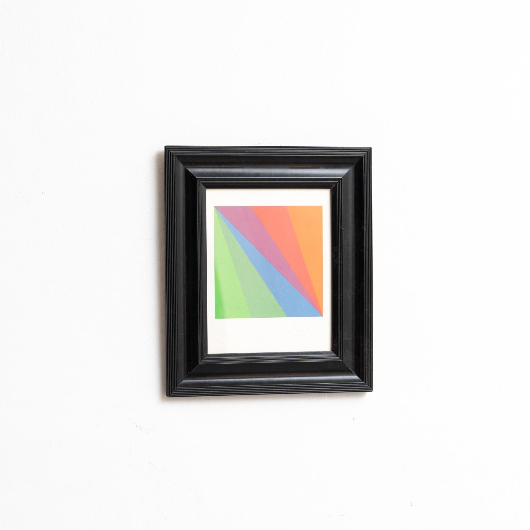 Max Bill, handsignierte Fotolithographie, limitierte Auflage, 1977 (Europäisch) im Angebot