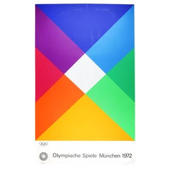 Max Bill Olympics Munich 1972 Serigraph