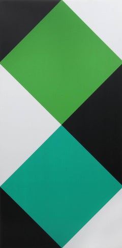 Combillation, suite of Four Silkscreens on Acrylic Panel by Max Bill, 1970