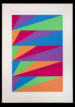 Vintage Composition - Silkscreen by Max Bill - 1976