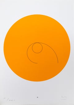 Constellations III, Minimalist Lithograph by Max Bill 1974