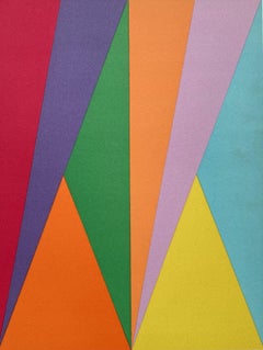 Composizione geometrica - Litografia originale