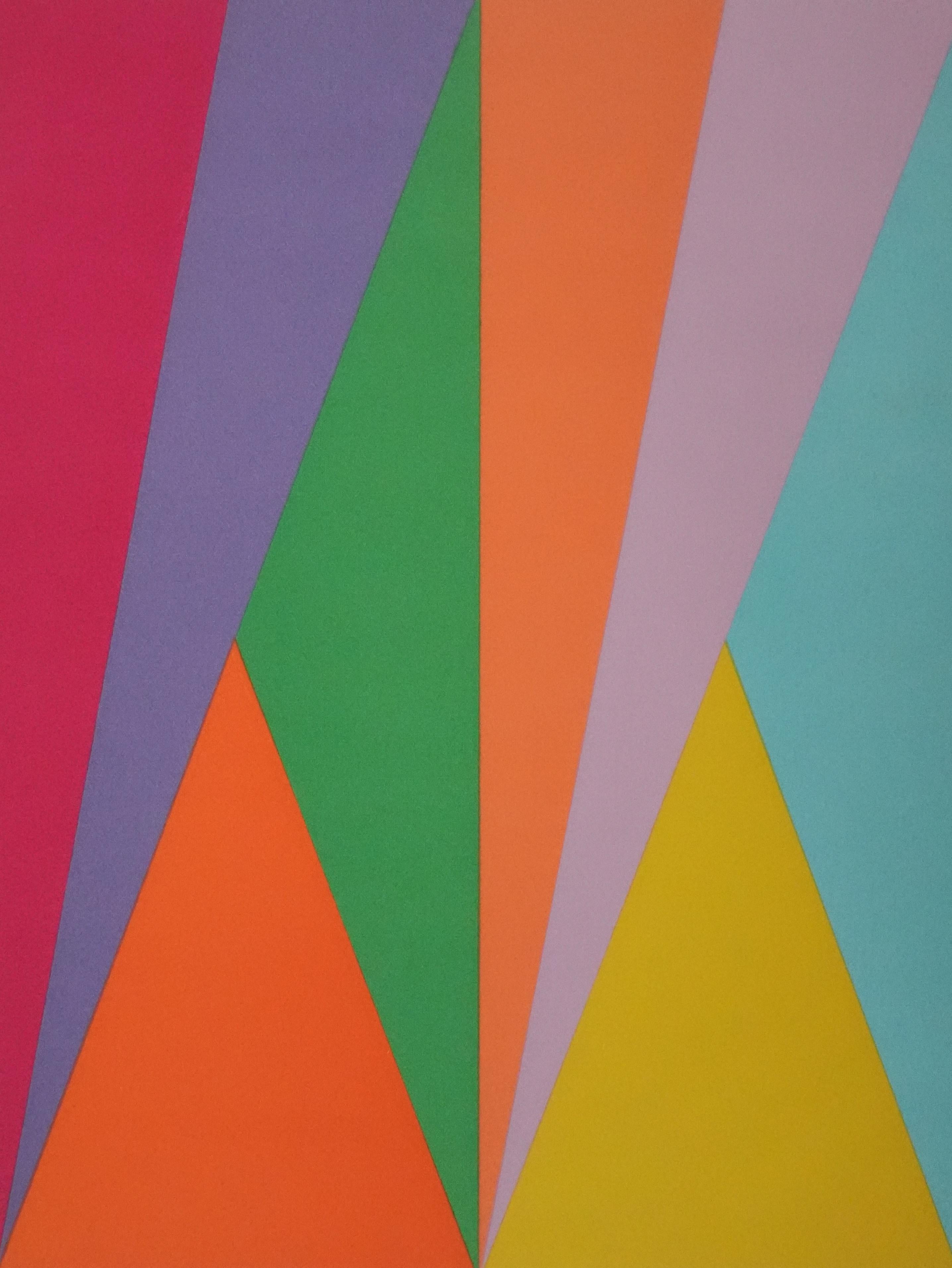 Geometric Composition - Original Lithograph - Print de Max Bill