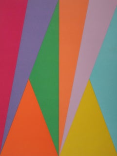 Geometric Composition - Original Lithograph