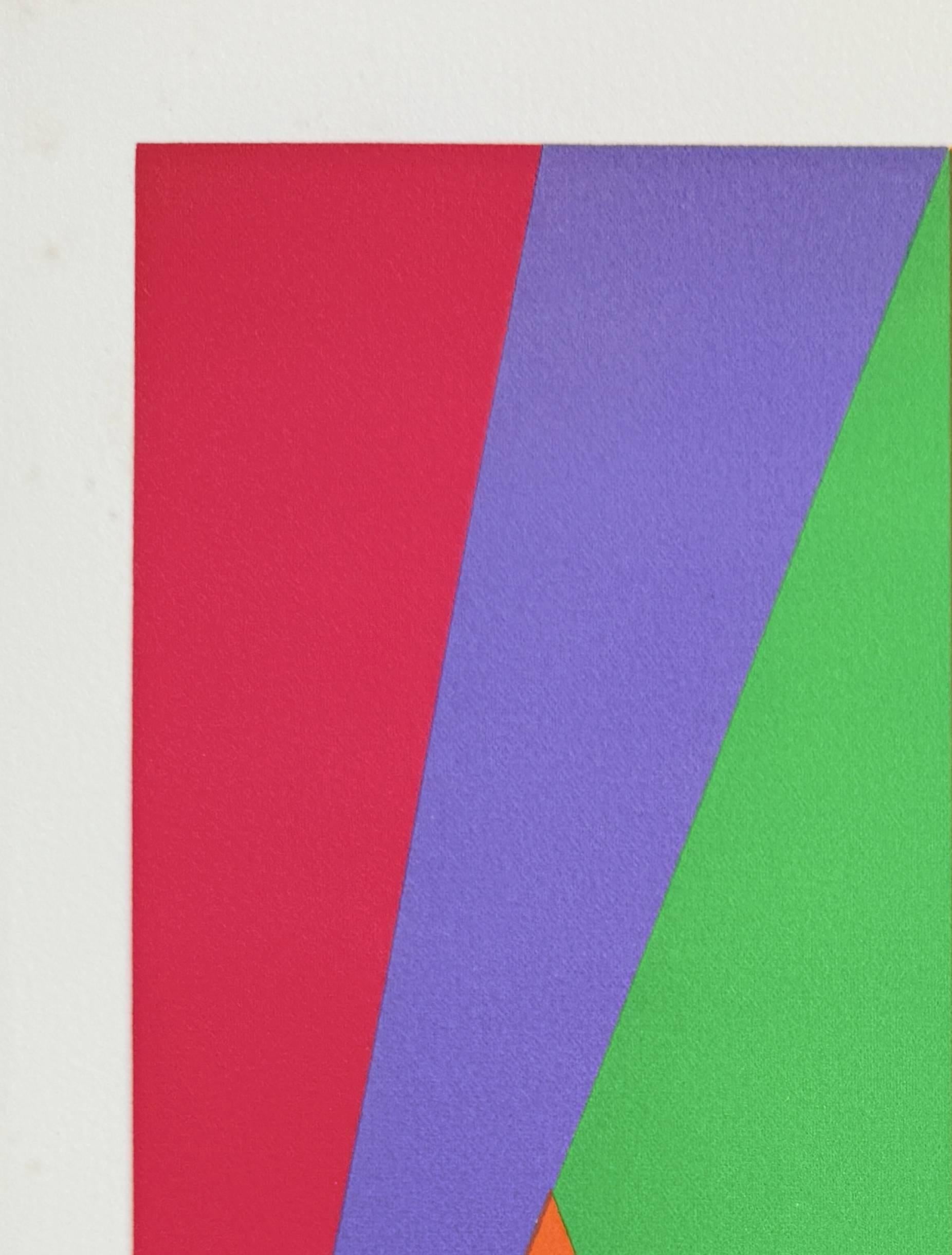 Hommage à San Lazzaro - Modern Art by Max Bill