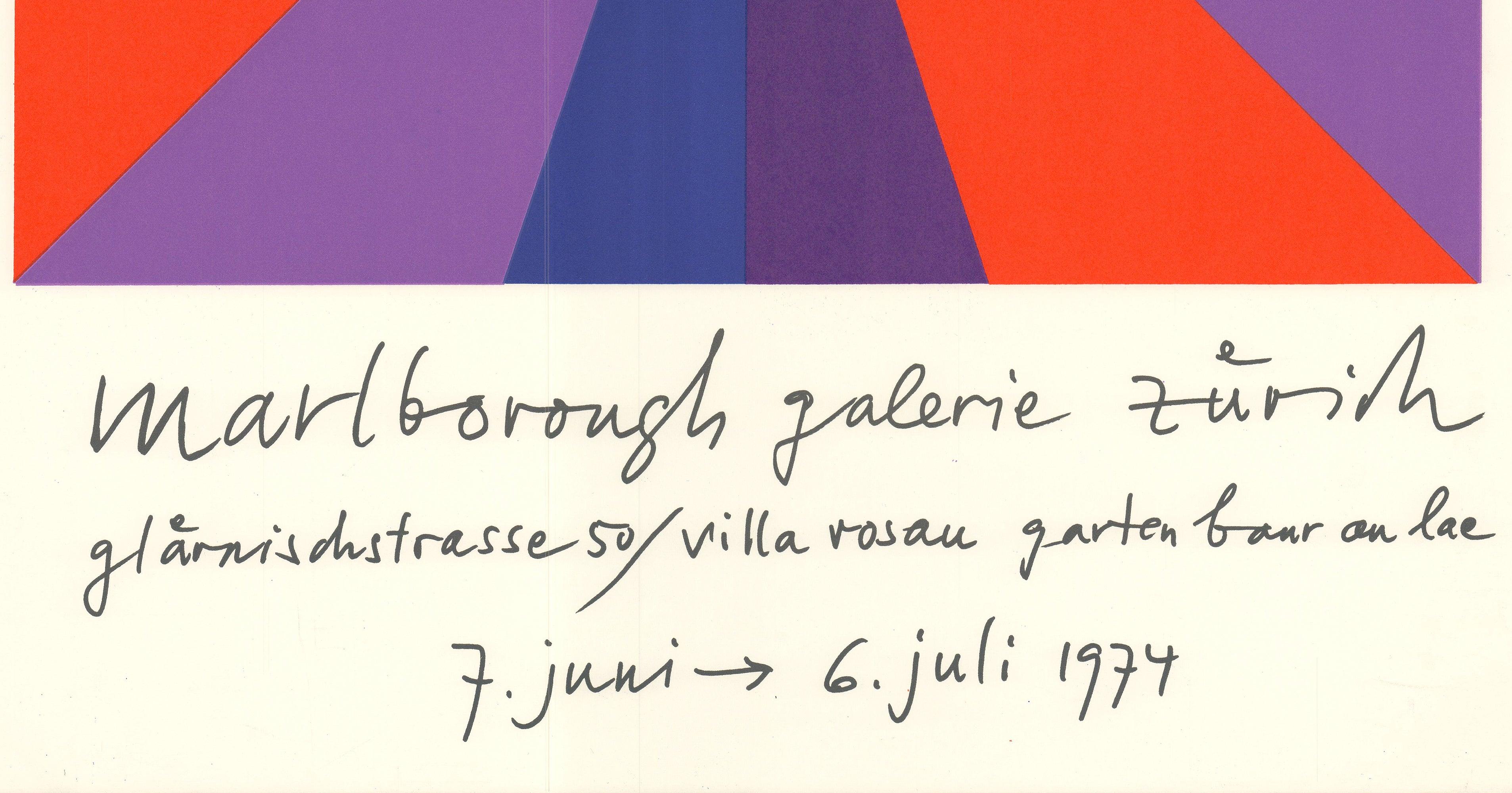 Marlborough Galerie di Zurigo - Print di Max Bill