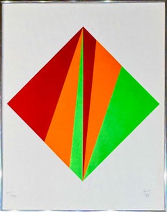 Max Bill (1908–1994) - Colour lithograph on paper - 1988