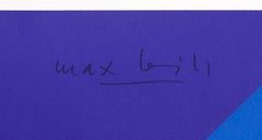 Munich Olympics Silkscreen by Max Bill 1972