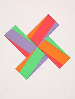 Untitled from "Kinderstern" - Max Bill, Hard Edge, Color Field, Bright Colors