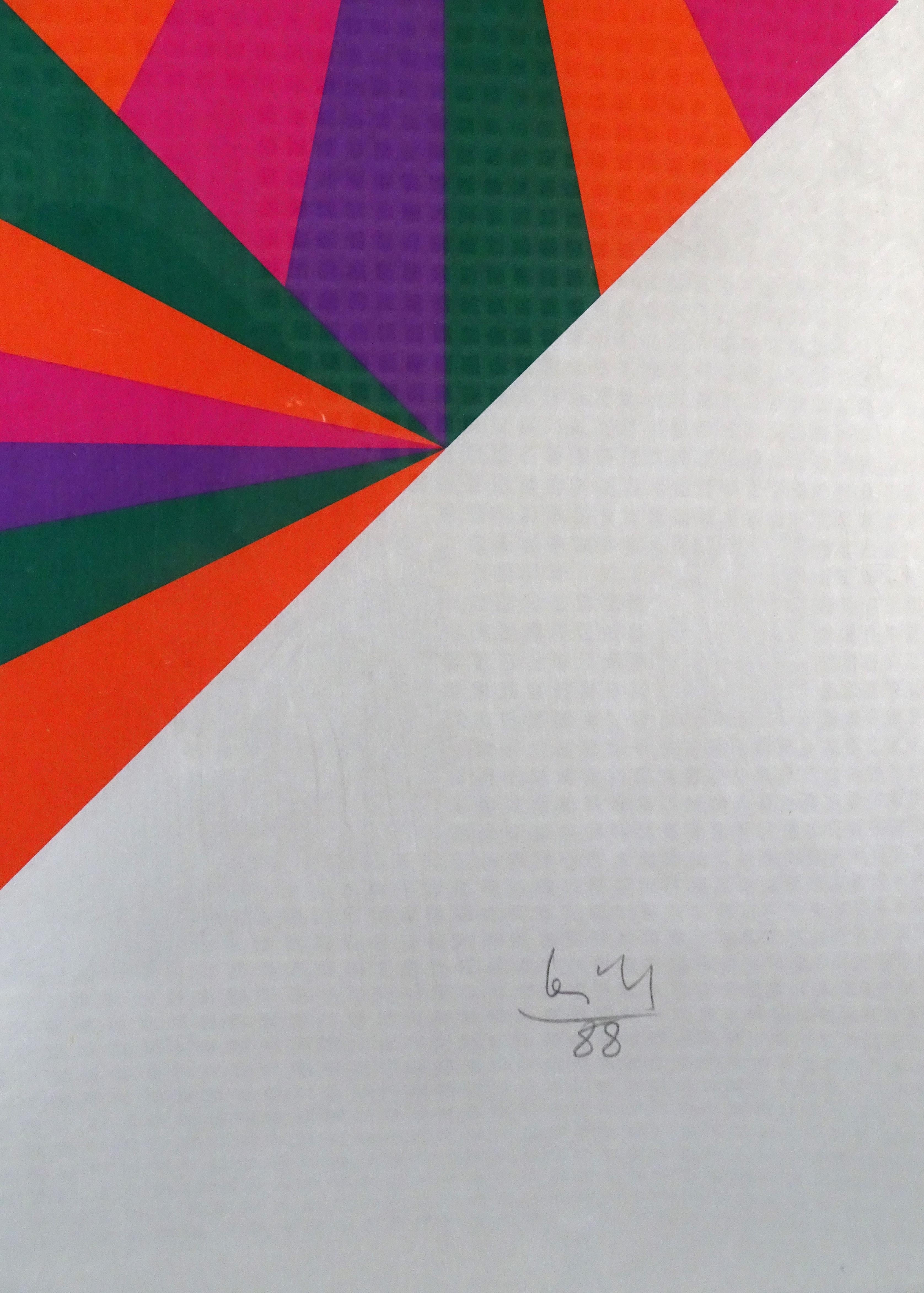 Untitled - Color Diamond  - Max Bill - Serigraph - Contemporary 2