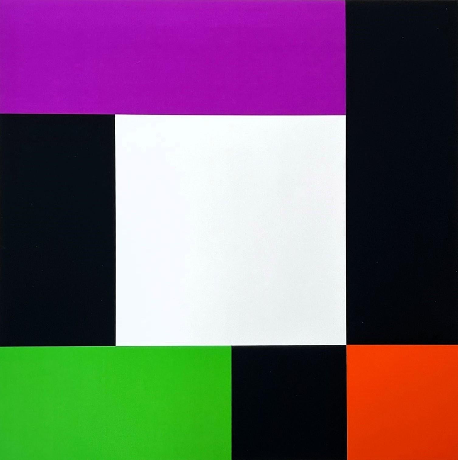 Untitled - Gray Abstract Print by Max Bill