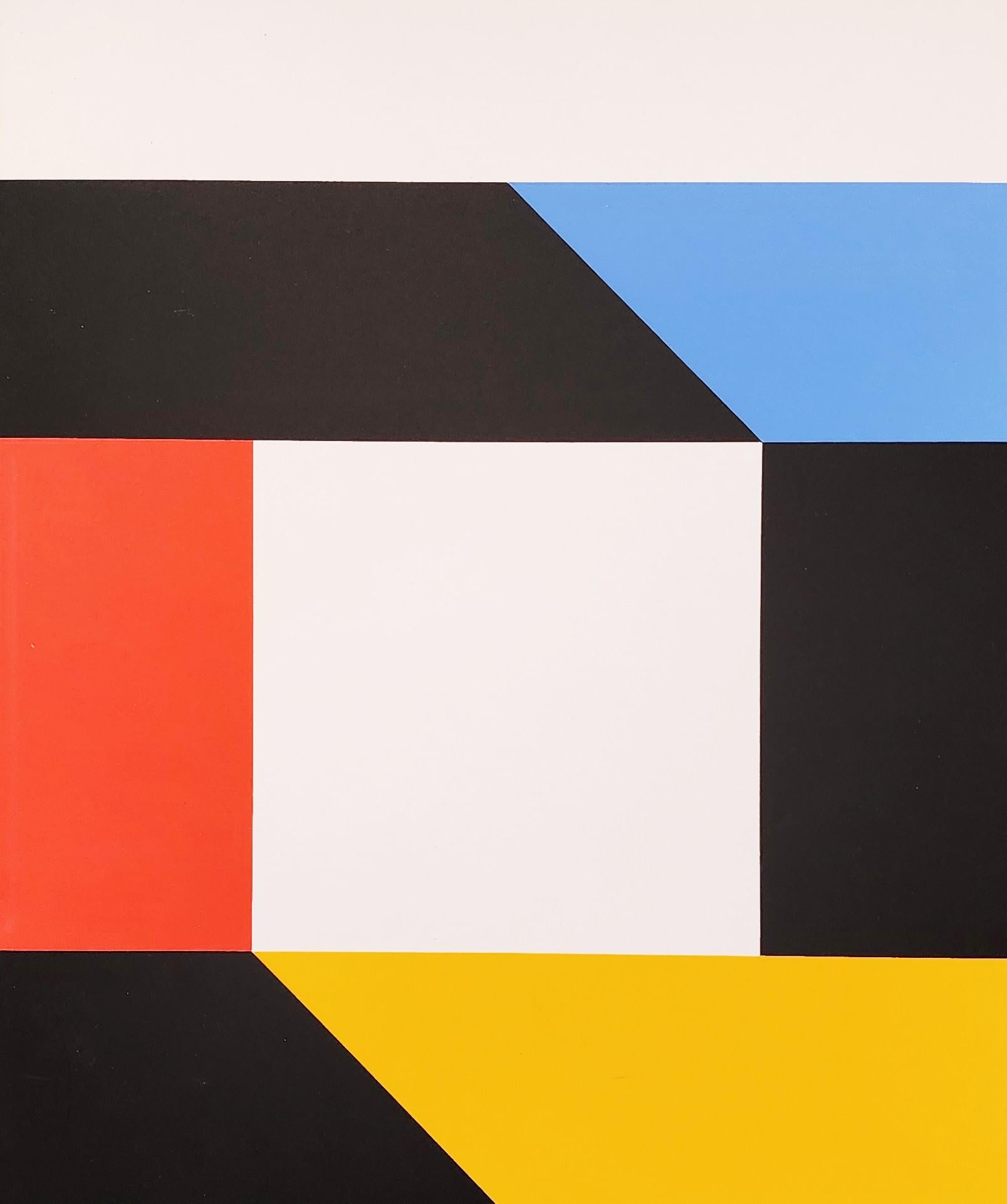 Untitled (Geometrische Abstraktion Minimalismus) (~50% OFF-LIST-Preis – SCHLUSSVERKAUFTUNG) – Print von Max Bill
