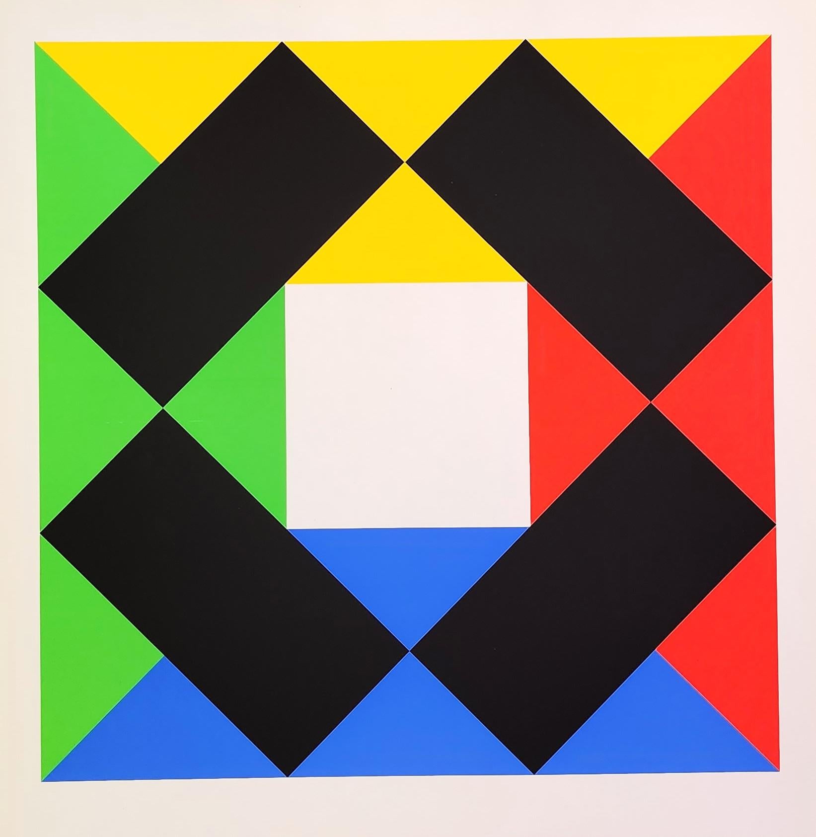 Max Bill Abstract Print - Untitled (Geometric Abstraction Minimalism)