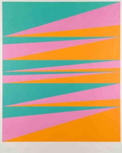 Untitled - Screen Print by Max Bill - 1974