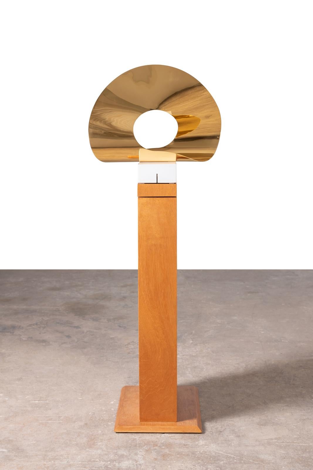 Max Bill Escultura "Lazo sin fin de un anillo circular II" 1958 - Ver Procedencia