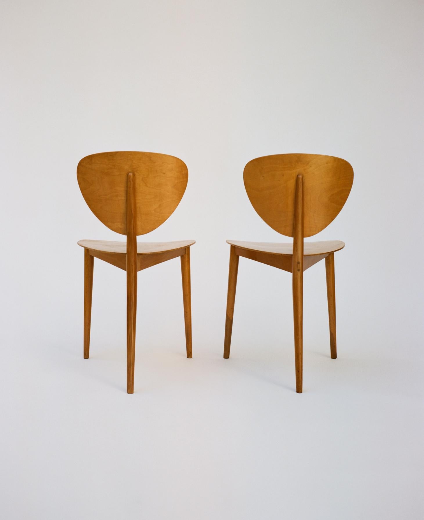 Mid-Century Modern Max Bill Tripod Chair, 1949