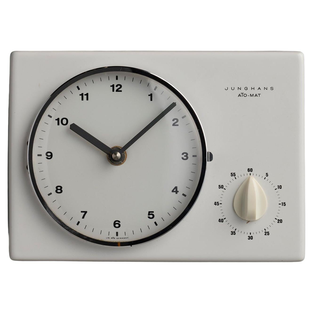 Max Bill Wall Clock, Germany circa 1954 For Sale