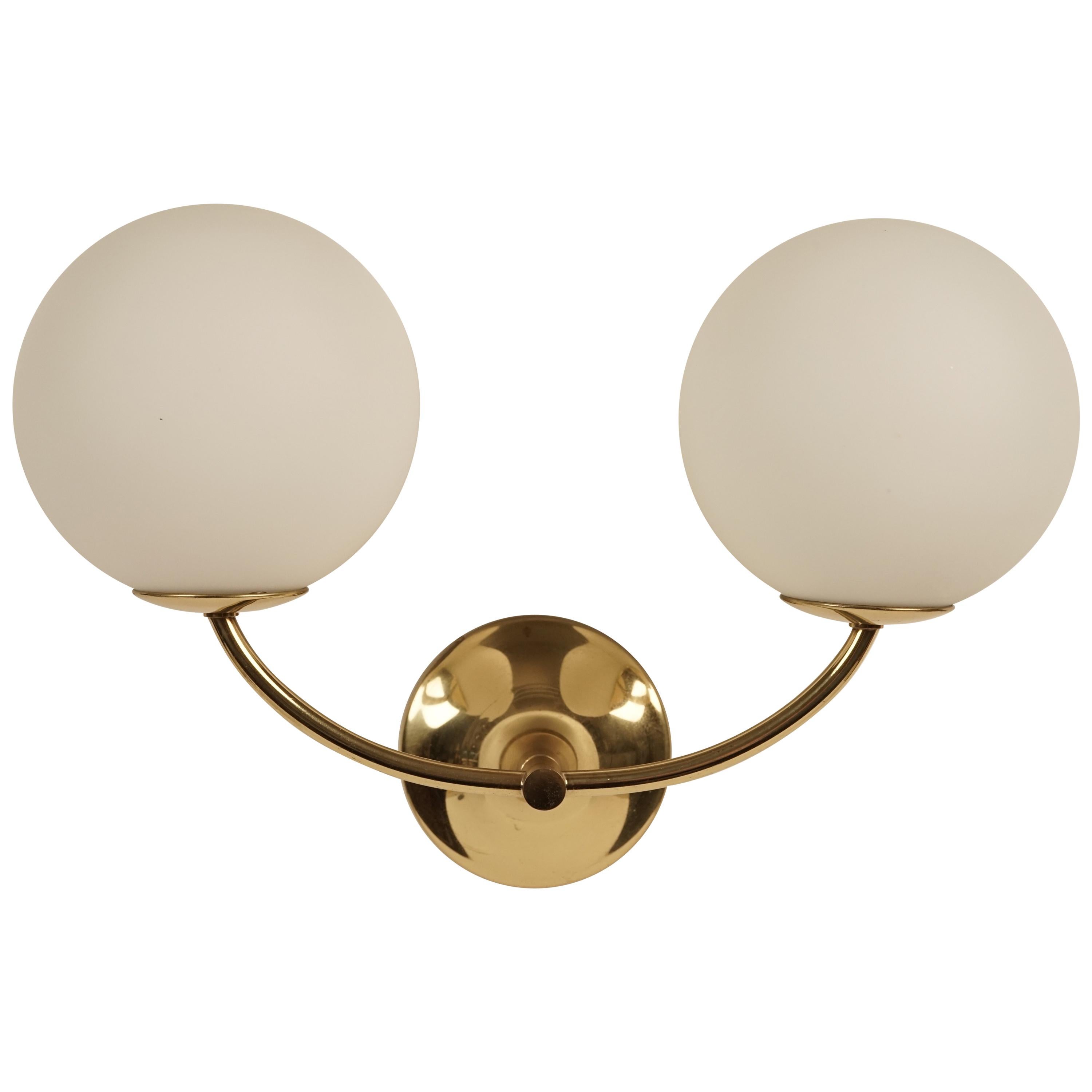 Max Bill Wall Lamp Temde, 1960