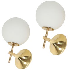 Max Bill Wall Lights Temde, 1960s