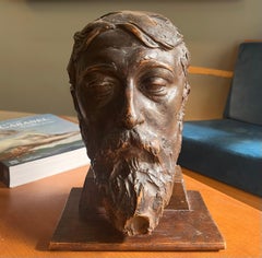 Sculpture - visage masculin