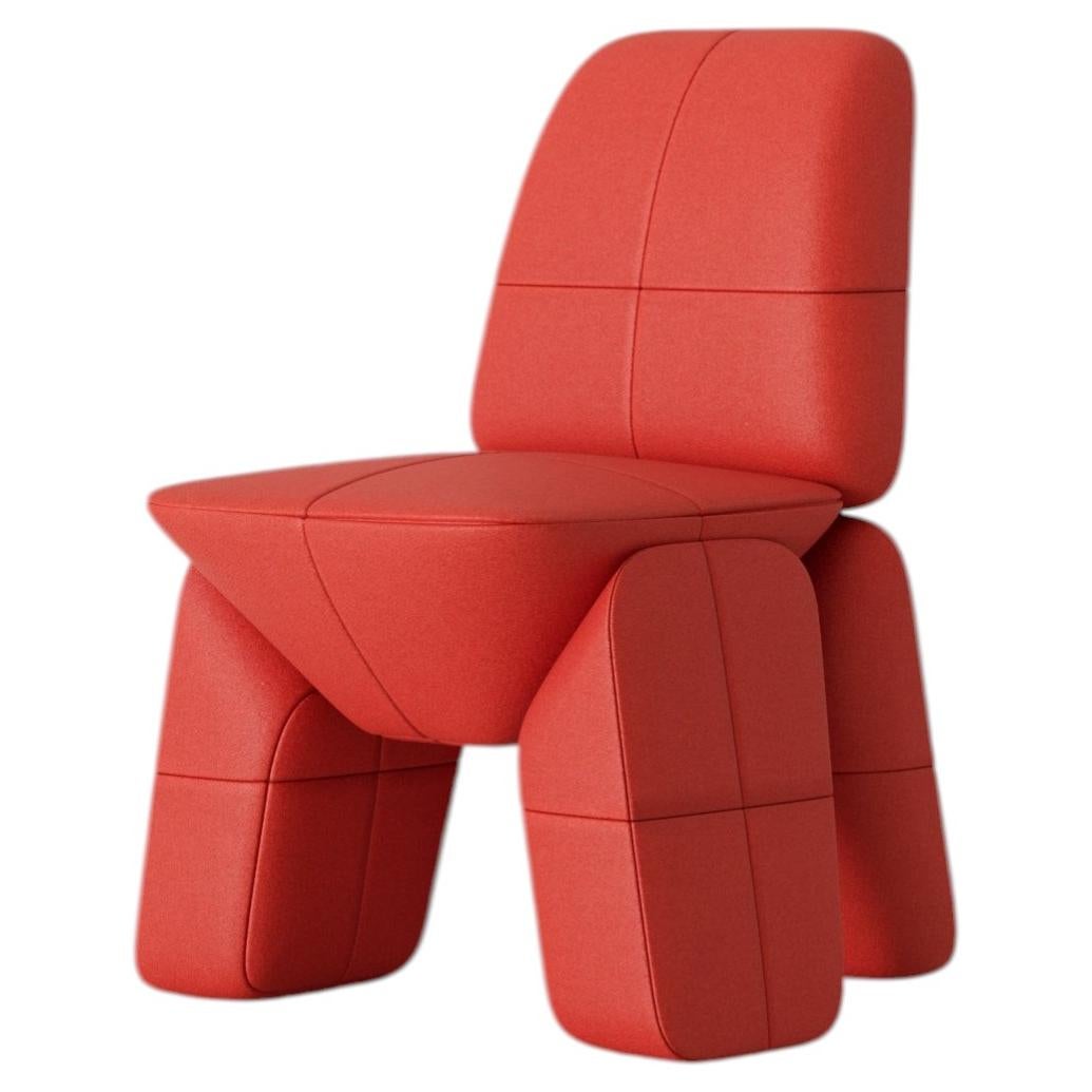 Max Chair in Kvadrat Hero 2 Fabric by Julien Lestrille