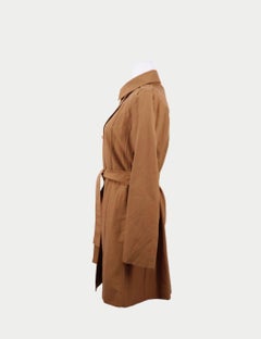Max & Co. Trench doppiopetto con cintura color cammello - EU 36