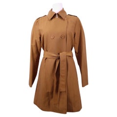 Max & Co. Trench doppiopetto con cintura color cammello - EU 36