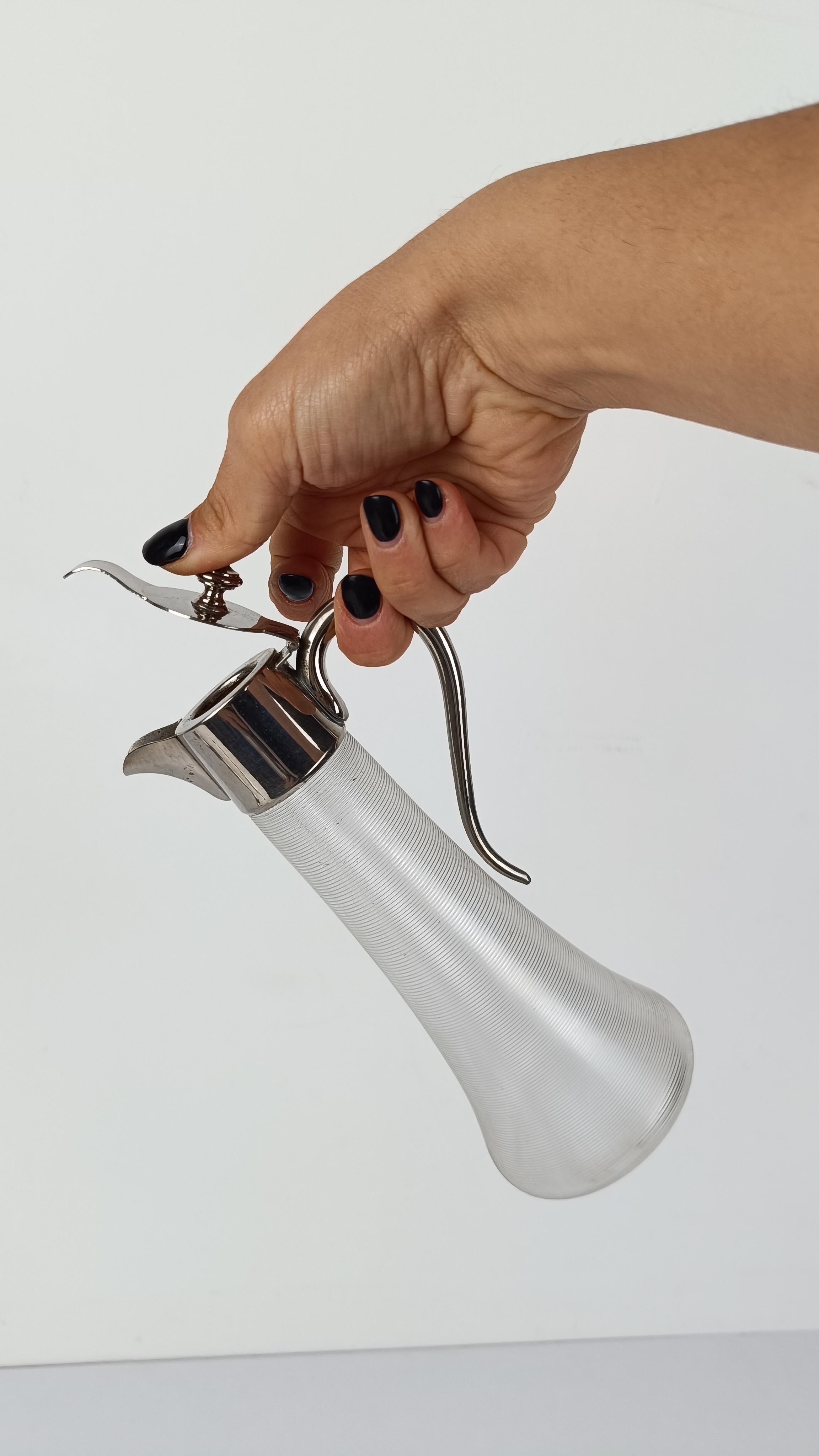 MAX DANNHORN Set de burettes / pichets à sirop avec plateau style Arts and Crafts en vente 4