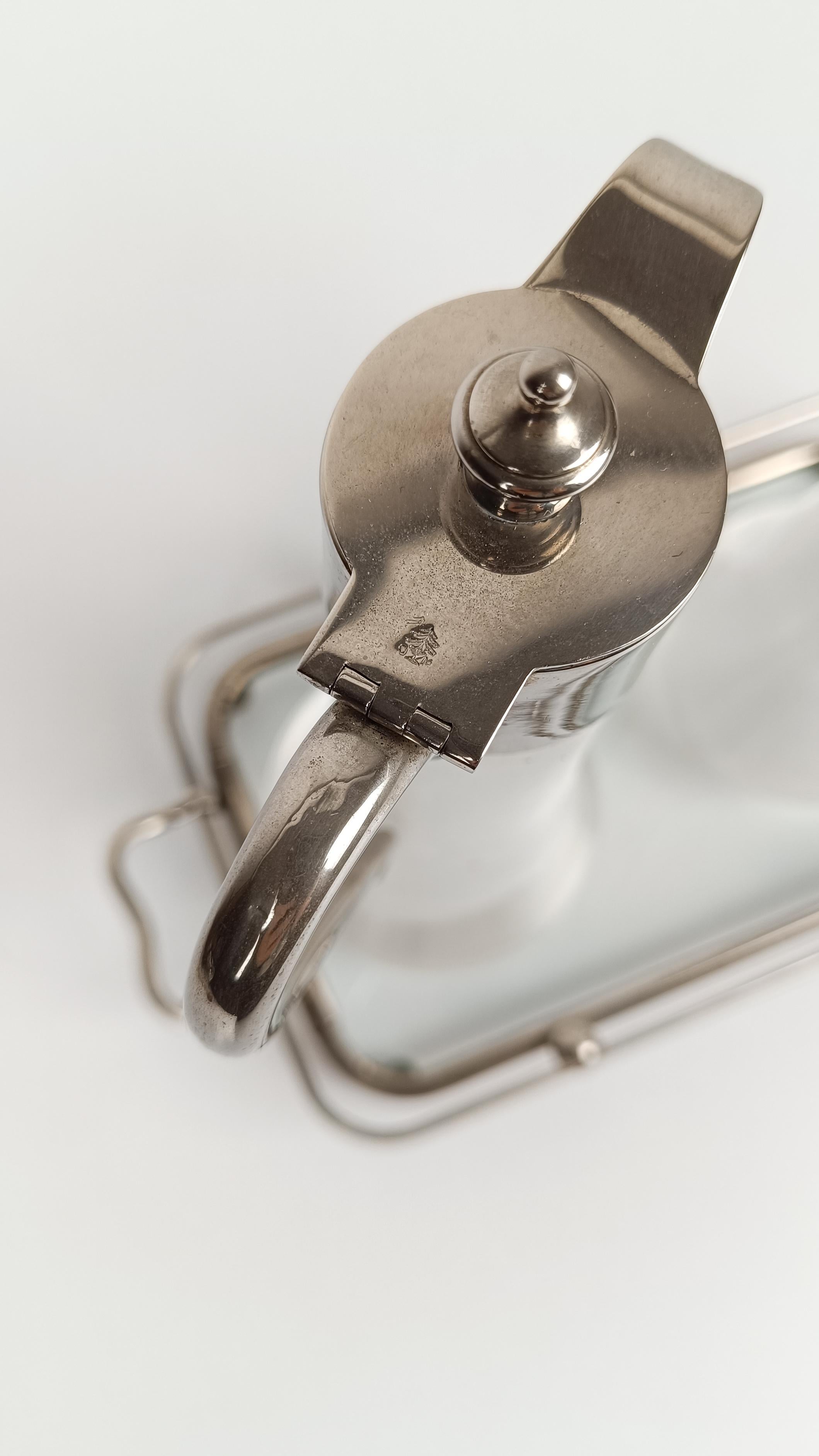 MAX DANNHORN Set de burettes / pichets à sirop avec plateau style Arts and Crafts en vente 5