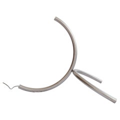 Max Enrich Tubs i Llums 05 Stehlampe, polierter Stahl, modernes Design