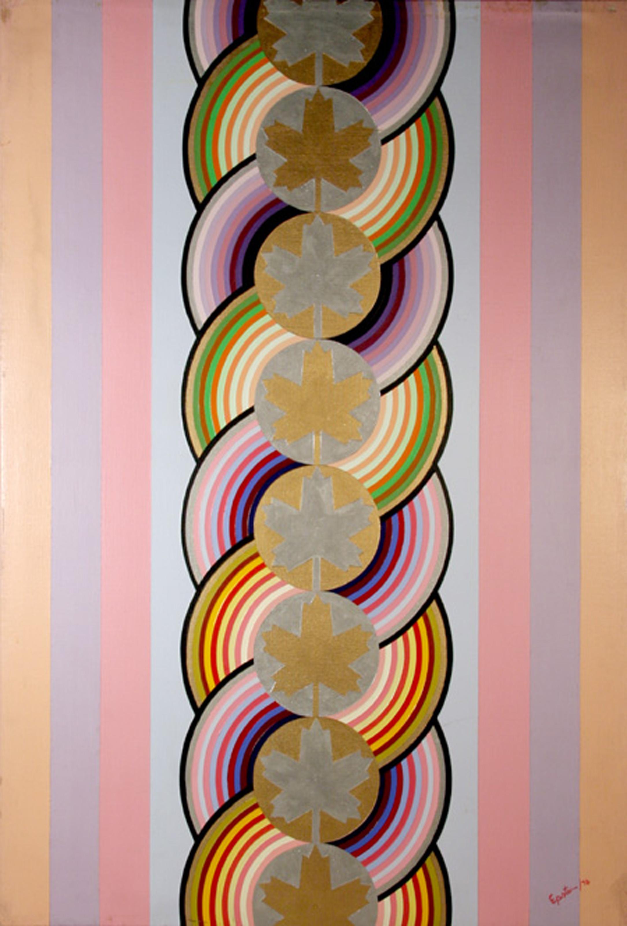 Bound, Pop-Art-Acrylgemälde von Max Epstein