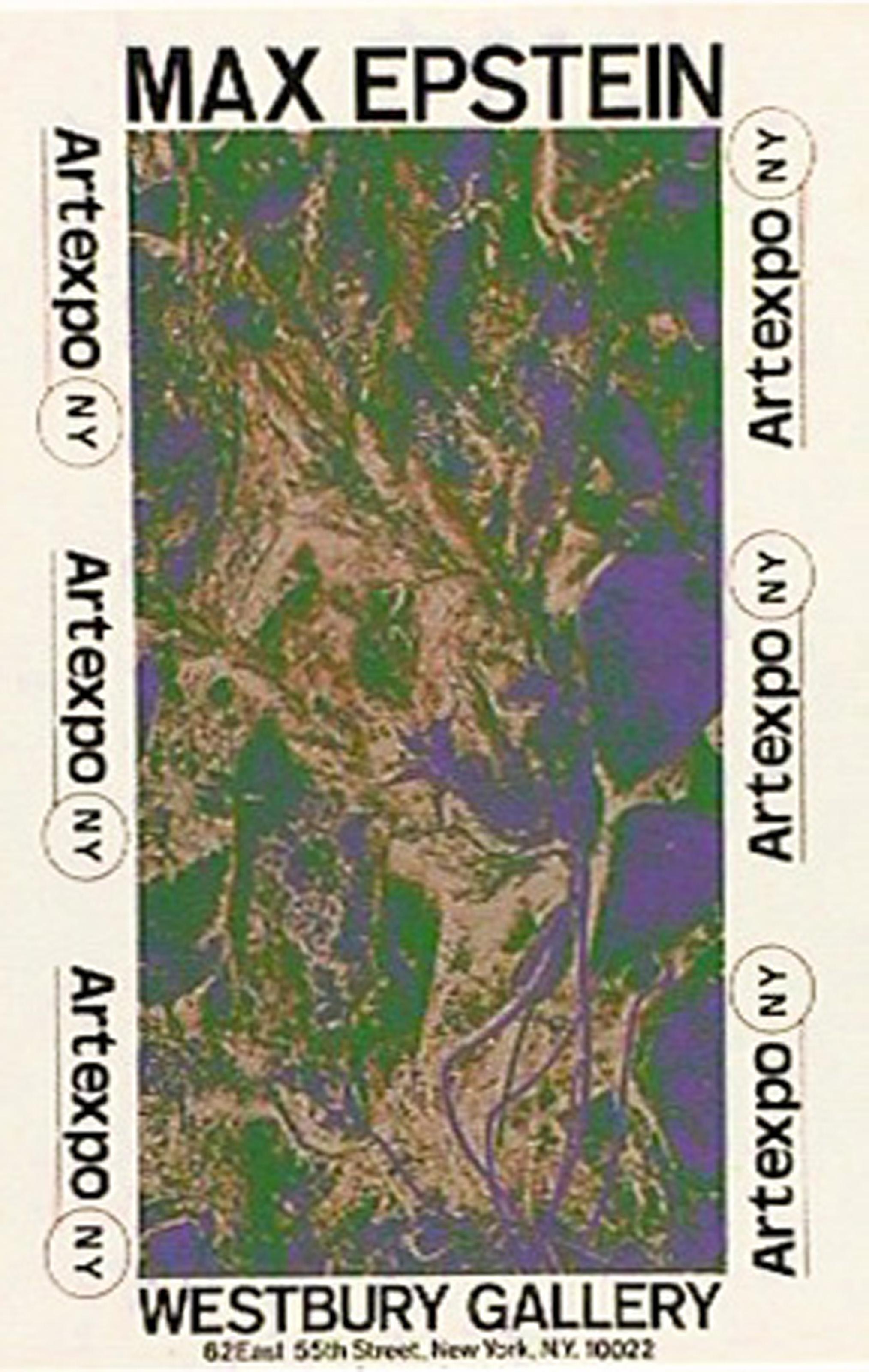 Art Expo, Abstract Psychedelic Poster by Max Epstein