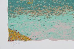 Tranquility, Psychedelic Screenprint by Max Epstein