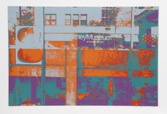 Whitney, sérigraphie psychédélique de Max Epstein