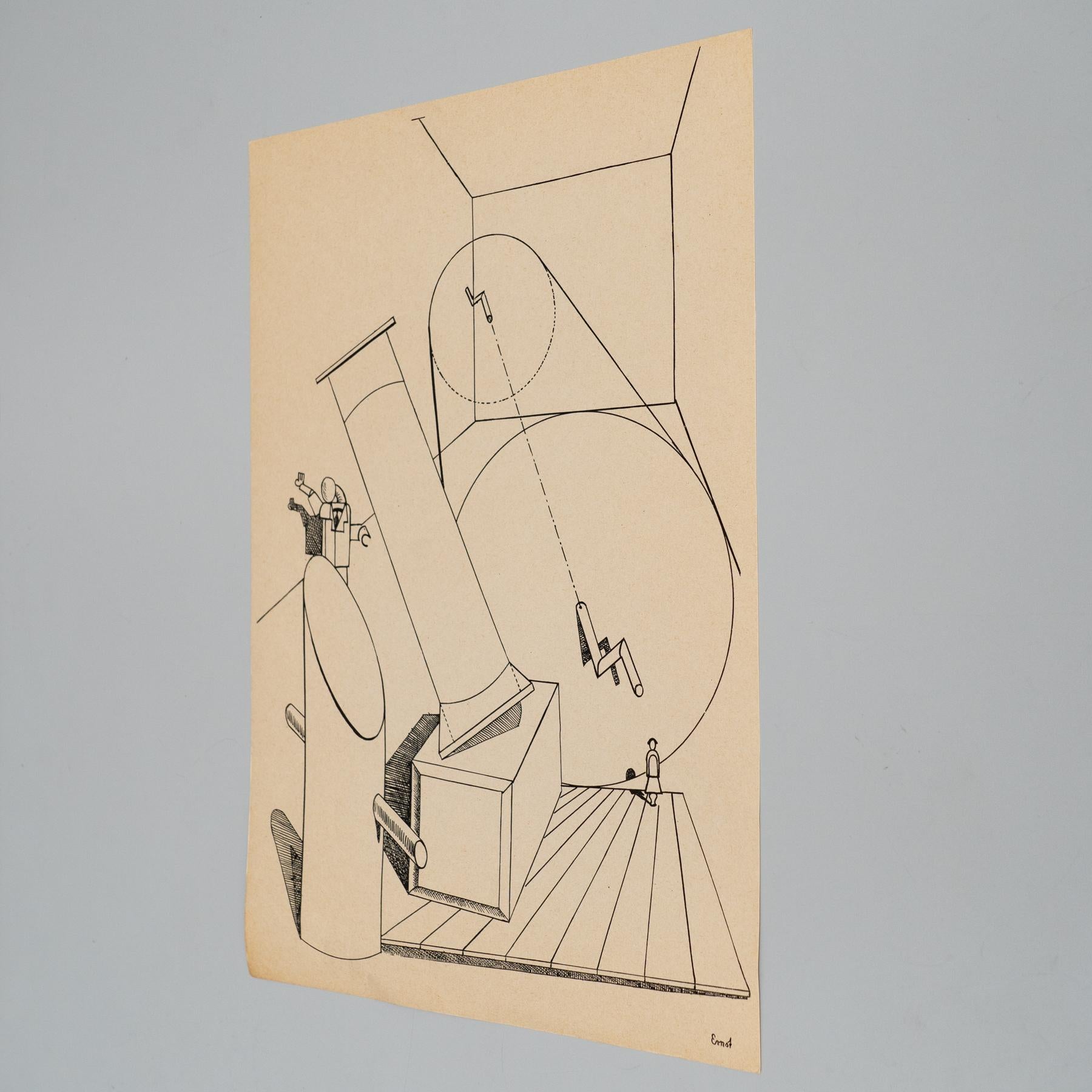 Mid-Century moderno Max Ernst 