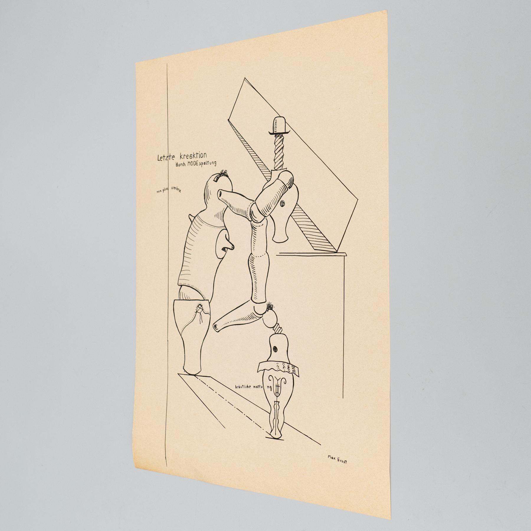 Mid-Century moderno Max Ernst 