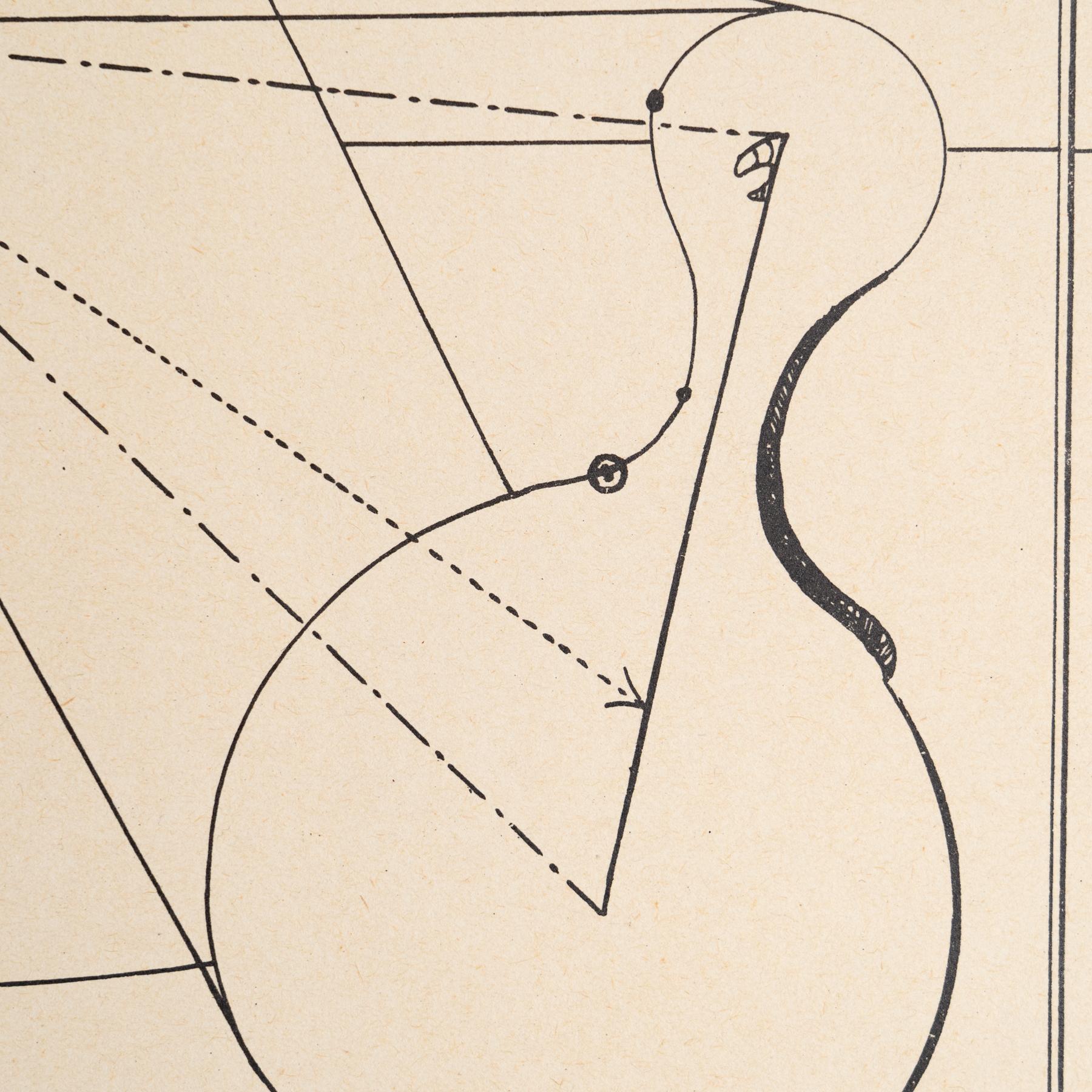 Max Ernst „Fiat Modes - Pereat Ars“ Dada-Kunstwerkdruck, 1970 (Ende des 20. Jahrhunderts) im Angebot