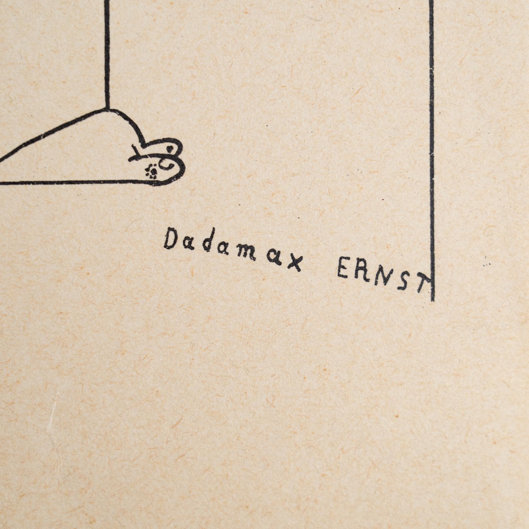 Max Ernst „Fiat Modes - Pereat Ars“ Dada-Kunstwerkdruck, 1970 im Angebot 1