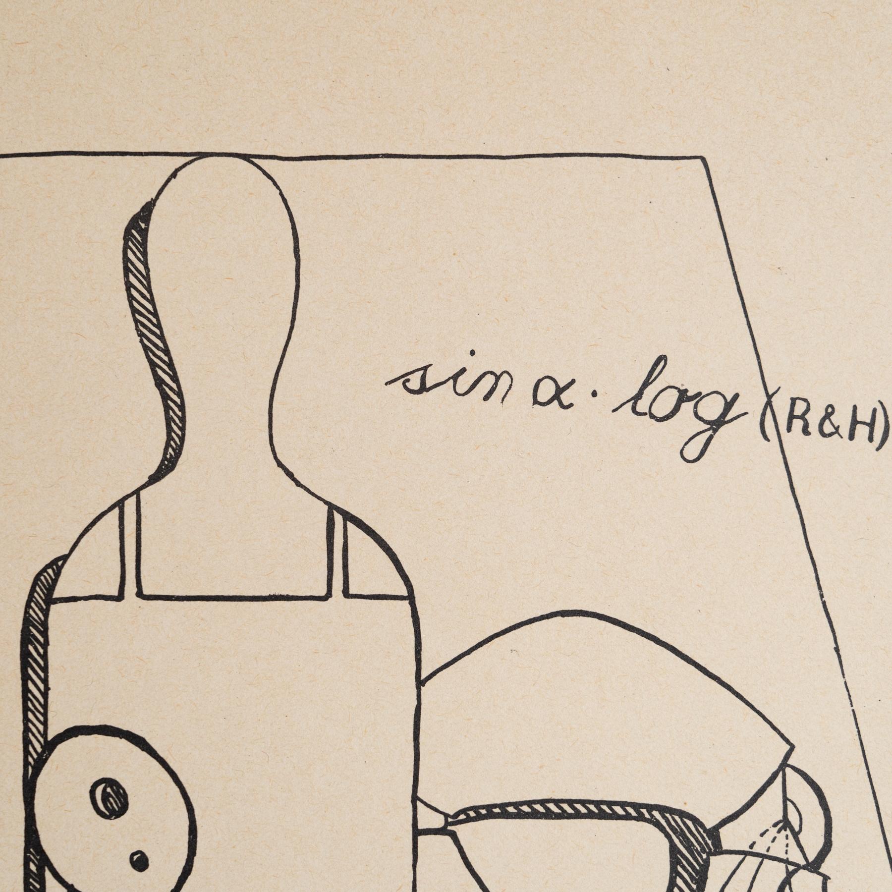 Max Ernst „Fiat Modes - Pereat Ars“ Dada-Kunstwerkdruck, 1970 im Angebot 2