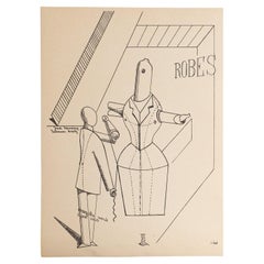 Max Ernst "Fiat Modes - Pereat Ars" Stampa d'arte DADA, 1970