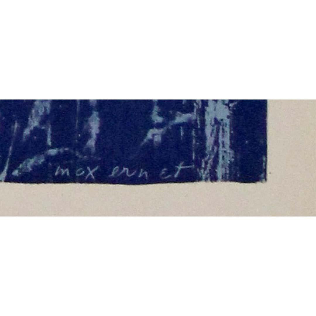 1958 original exhibition poster by Max Ernst for the Salon de Mai For Sale 2