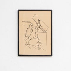 After Max Ernst, Fiat Modes - Pereat Ars, Framed Print, 1970