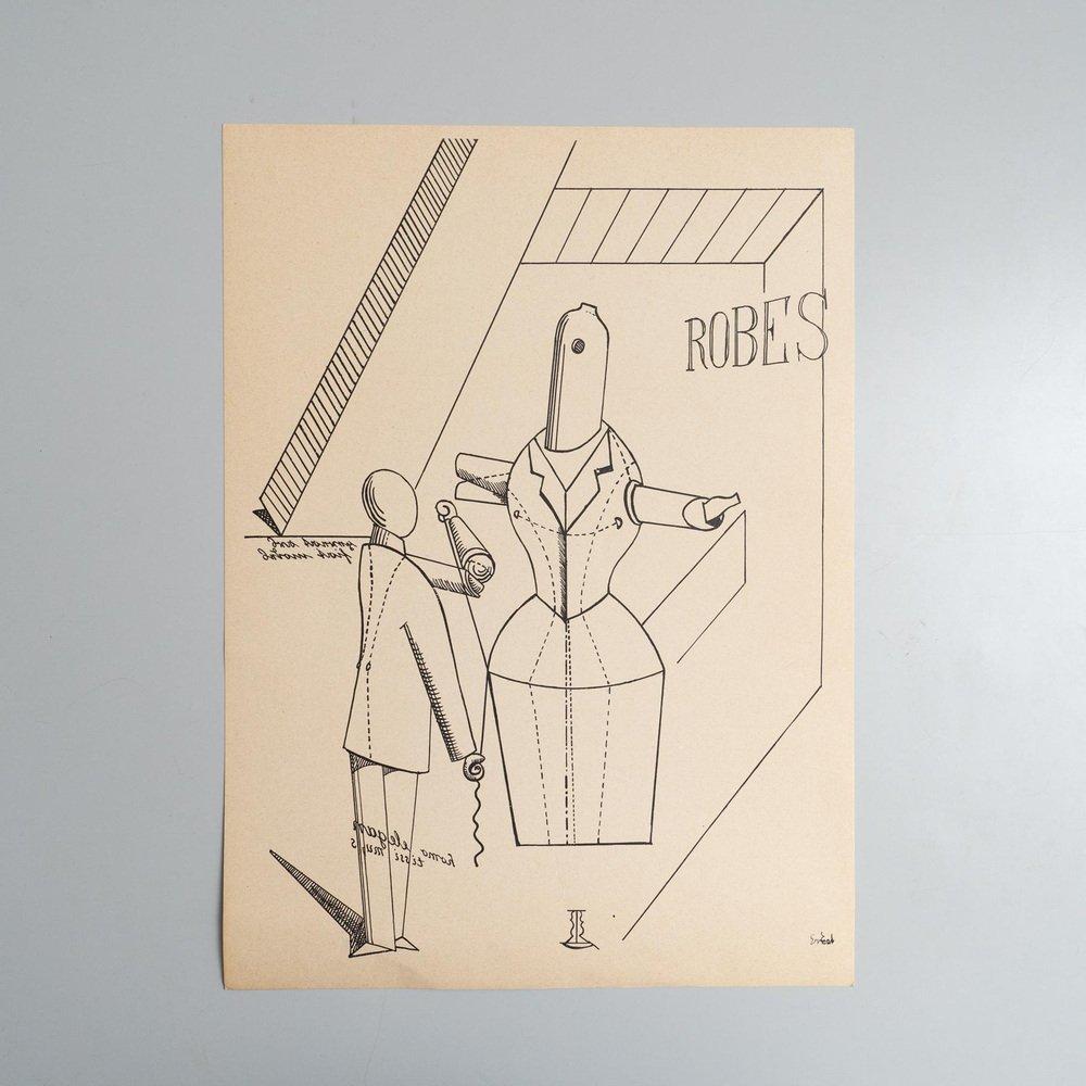 After Max Ernst, Fiat Modes - Pereat Ars, Print, 1970 For Sale 1