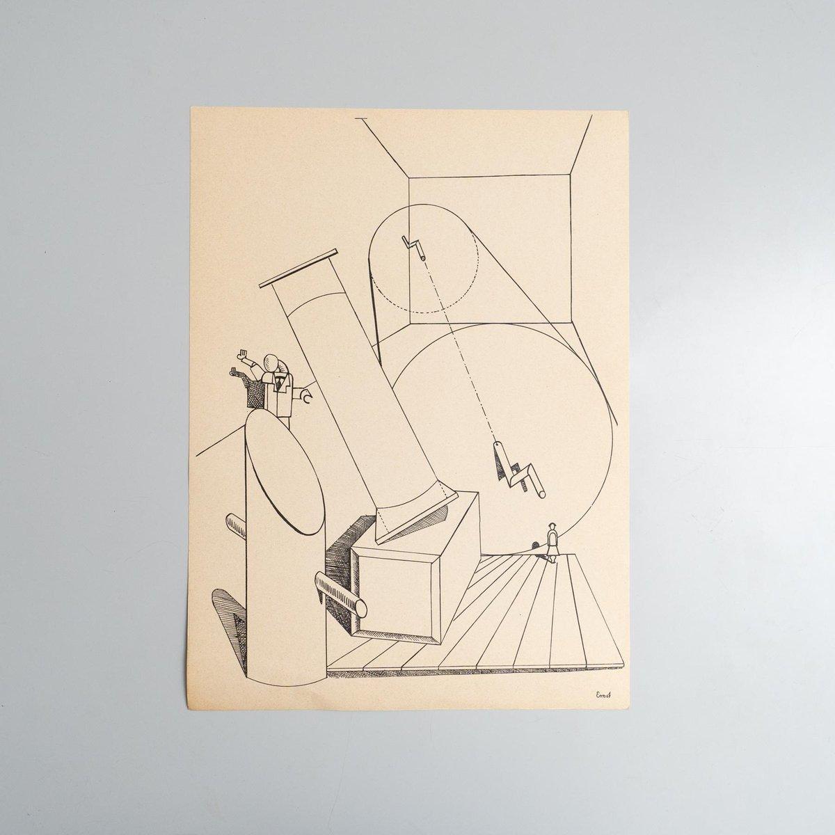 After Max Ernst, Fiat Modes - Pereat Ars, Print, 1970 For Sale 1