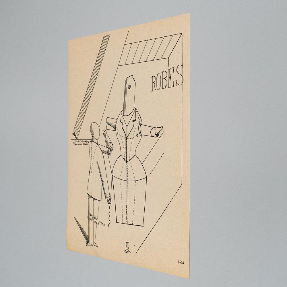 After Max Ernst, Fiat Modes - Pereat Ars, Print, 1970 For Sale 2