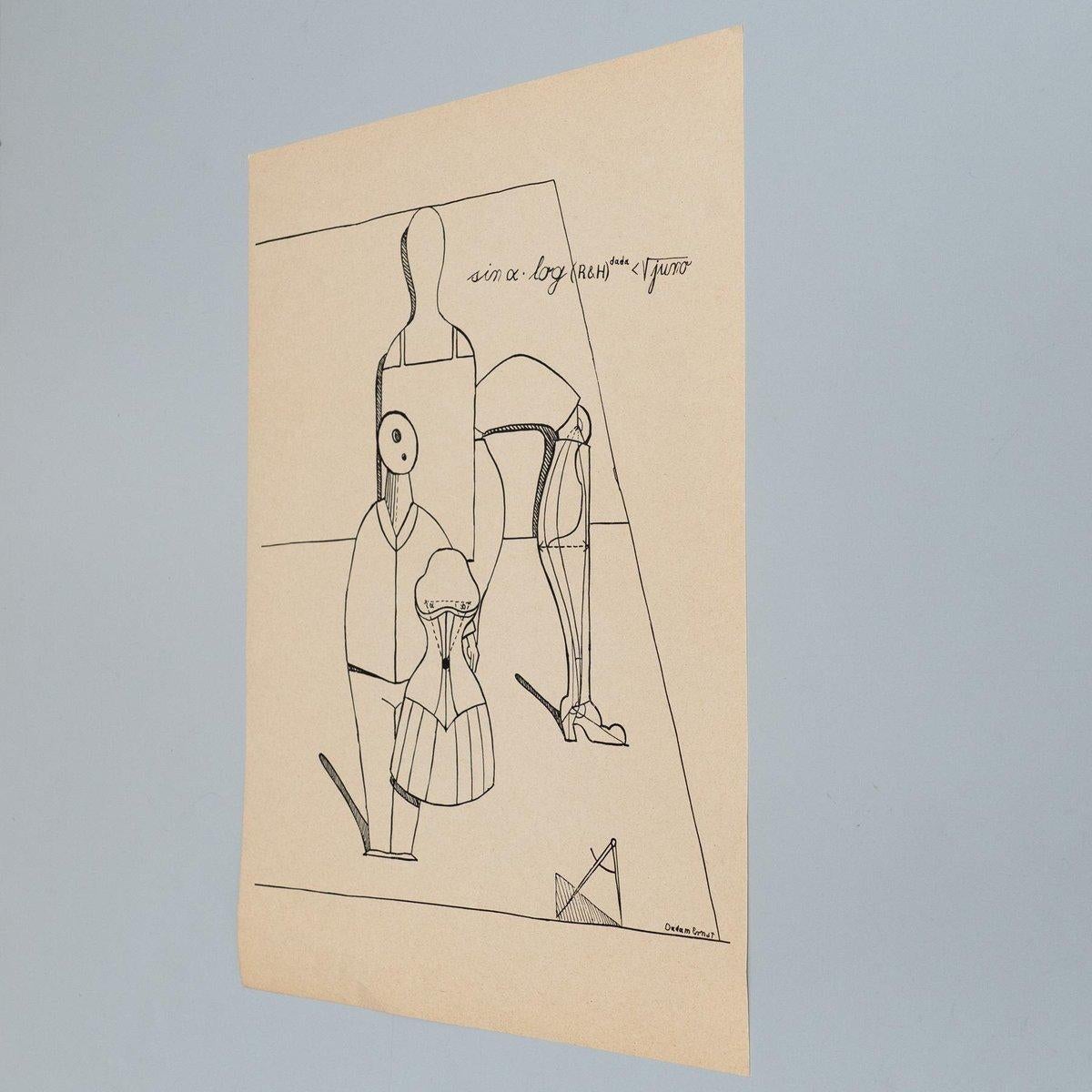 After Max Ernst, Fiat Modes - Pereat Ars, Print, 1970 For Sale 2