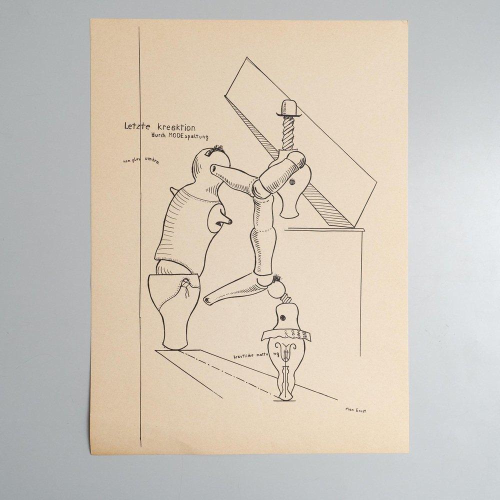 After Max Ernst, Fiat Modes - Pereat Ars, Print, 1970